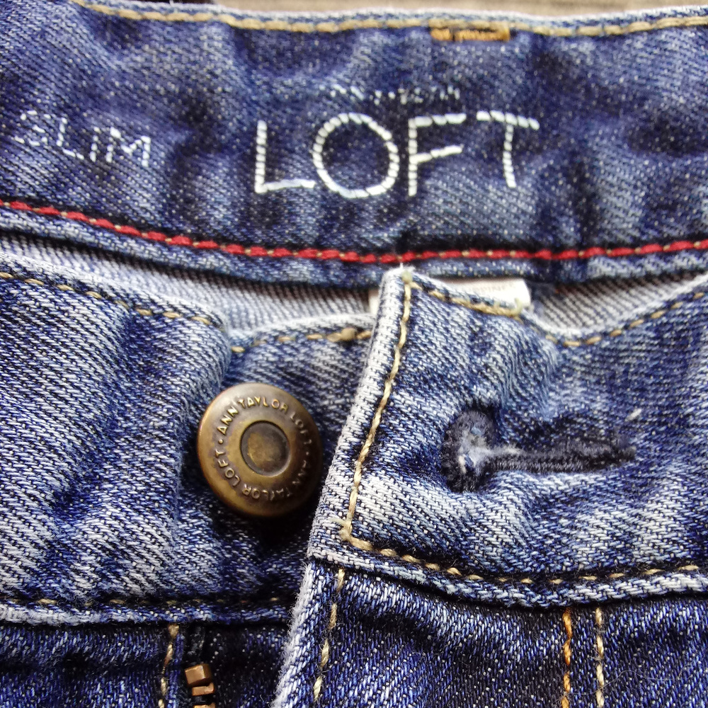 LOFT Modern Slim Skinny Jeans
